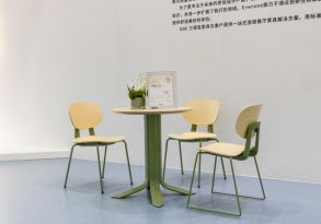 桌椅閃耀廣州家博會創新設計摘雙獎！AG真人旗艦廳三朗FINN系列餐