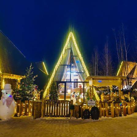 “童話世界”點(diǎn)亮冰雪經(jīng)濟(jì)新坐標(biāo)AG真人試玩平臺(tái)長(zhǎng)白山麓角村